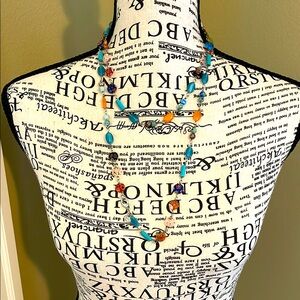 Cookie Lee Colorful Beaded Necklace